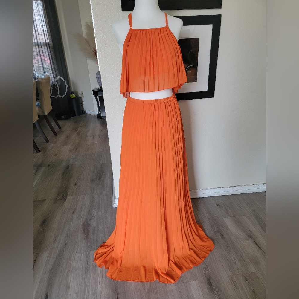Chiffon Cami Top & Skirt